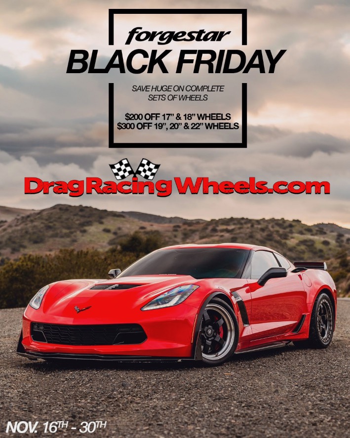 Black Friday, Cyber Monday 2023 Sale at  (WELD,  FORGESTAR, RACE STAR, FORGELINE): Unbeatable Deals All November!